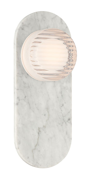 Eurofase 50273-010 Sternn 15" Marble White LED Outdoor Wall Light