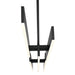 Eurofase 37065-010 Cameno 55" Matte Black LED Chandelier