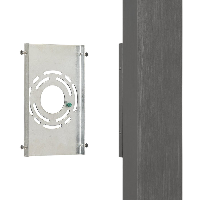 Exterior Wall Sconce Thesis 207737A Jasper 20 inch 2 light Graphite LED Exterior Wall Sconce THESIS