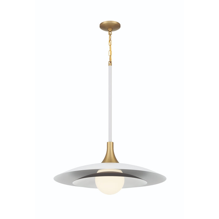 Eurofase 46785-015 Welsh 30" Matte White LED Pendant Light