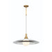 Eurofase 46785-015 Welsh 30" Matte White LED Pendant Light