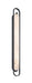 Eurofase 48957-021 Noga 46" Matte Black LED Vanity Light