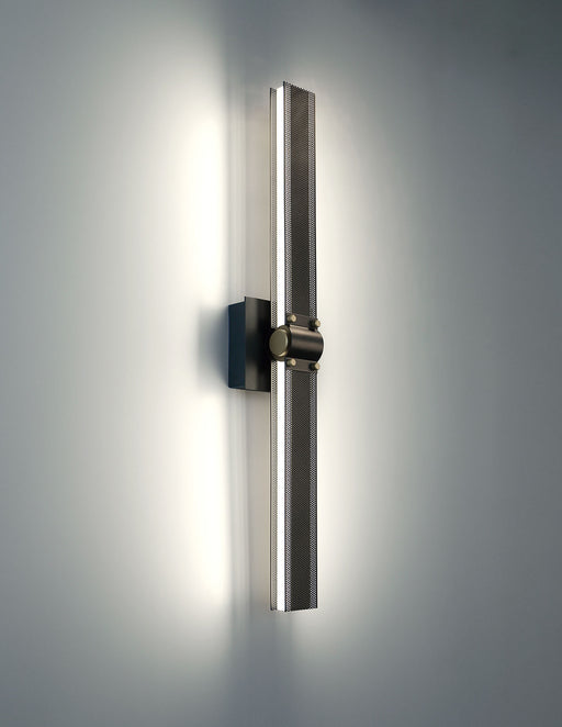 Eurofase 38004-018 Admiral 28" Gold-Black Mix LED Wall Sconce
