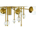 Eurofase 47222-014 Traiton 48" Gold Chandelier