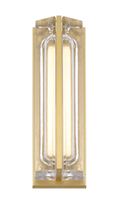 Eurofase 49023-015 Langferd 16" Gold LED Outdoor Wall Light