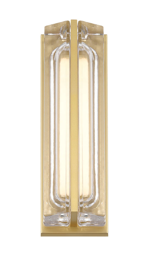 Eurofase 49023-015 Langferd 16" Gold LED Outdoor Wall Light