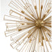 Eurofase 43865-025 Dendelio 54" Matte Gold Chandelier