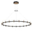 Eurofase 37045-012 Albany 60" Brass-Black Mix LED Chandelier