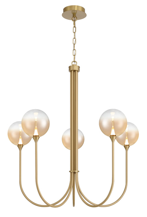 Eurofase 48922-039 Iissa 34" Gold LED Chandelier