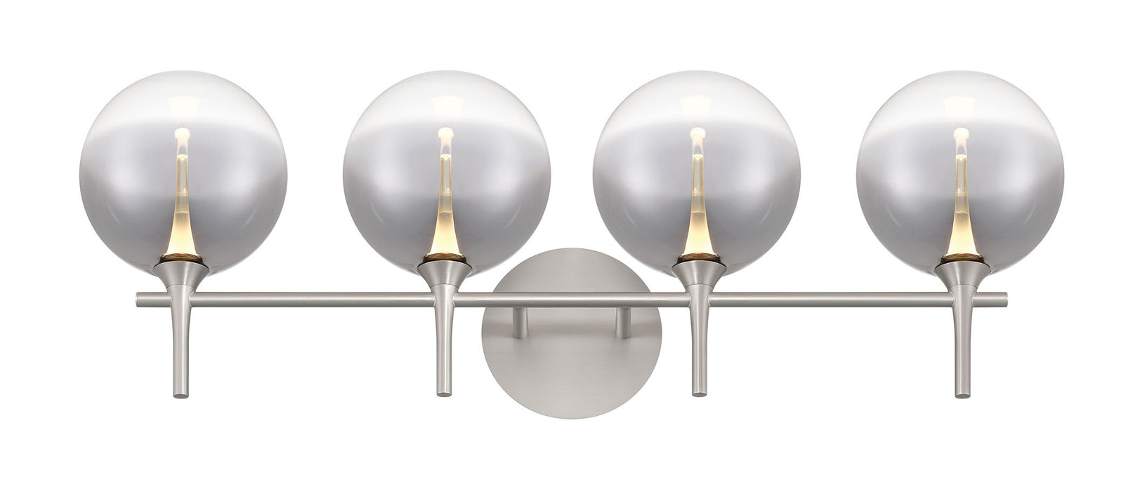 Eurofase 48917-025 Iissa 4-Light Satin Nickel LED Vanity Light