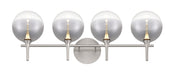 Eurofase 48917-025 Iissa 4-Light Satin Nickel LED Vanity Light