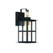 Eurofase 47200-012 Greyson 16" Brass-Black Mix LED Outdoor Wall Light