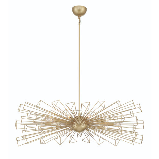 Eurofase 46761-026 Dendelio 45" Matte Gold Chandelier