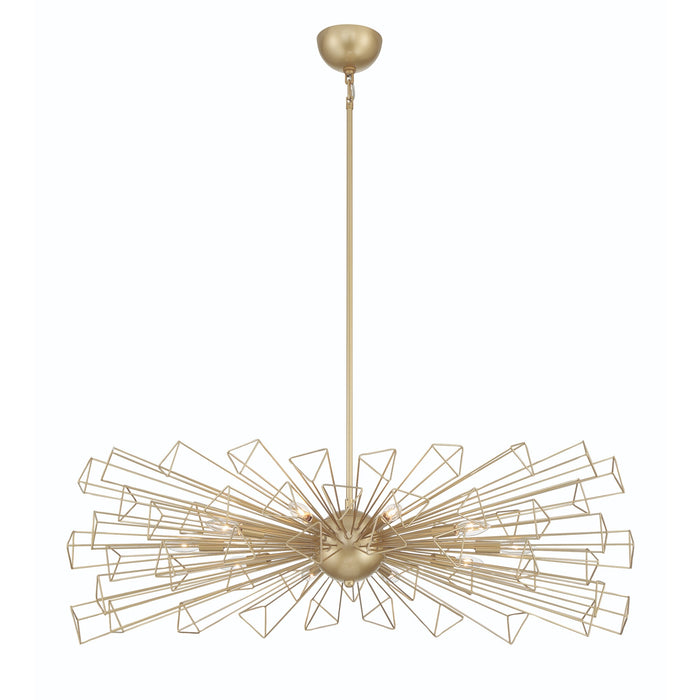 Eurofase 46761-026 Dendelio 45" Matte Gold Chandelier