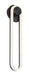 Eurofase 49261-011 Swing 24" Matte Black LED Outdoor Wall Light