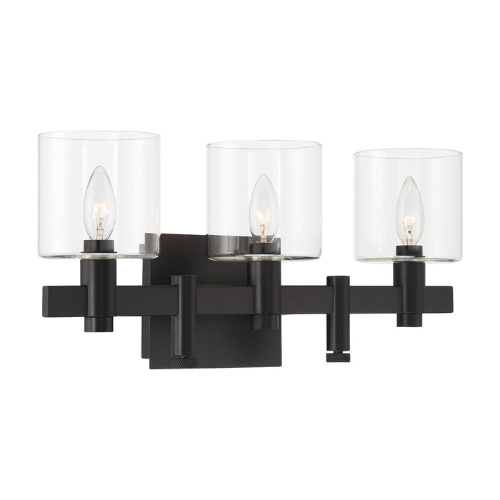 Eurofase 46812-018 Decato 21" Matte Black Vanity Light