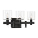 Eurofase 46812-018 Decato 21" Matte Black Vanity Light