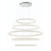Eurofase 43928-019 Sassi 60" Chrome LED Chandelier
