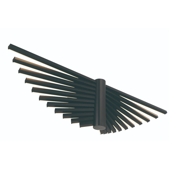 Eurofase 46731-012 Seraph 25" Matte Black LED Wall Sconce