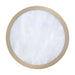 Flush Mount Thesis 207615A Argyle 12 inch Champagne Gold and Natural Alabaster 5CCT LED Flush Mount THESIS
