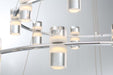 Eurofase 33726-014 Netto 41" Chrome LED Chandelier