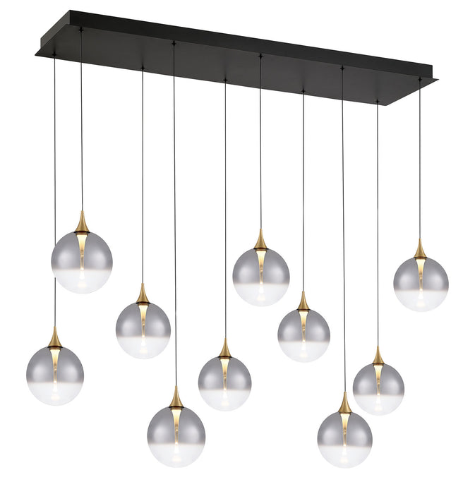 Eurofase 48932-028 Iissa 47" Gold LED Chandelier
