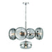 Eurofase 38129-025 Nottingham 28" Polished Nickel Chandelier