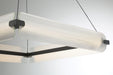 Eurofase 50052-028 Neoness 34" Matte Black LED Chandelier