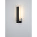 Eurofase 45721-014 Carta 18" Matte Black LED Outdoor Wall Light