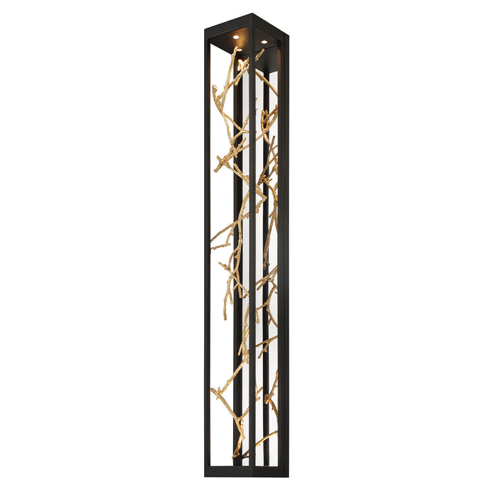 Eurofase 38638-015 Aerie 48" Gold-Black Mix LED Outdoor Wall Light