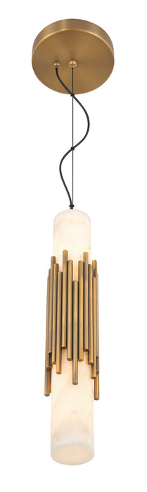 Eurofase 50352-029 Venna 17" Antique Brass LED Pendant Light