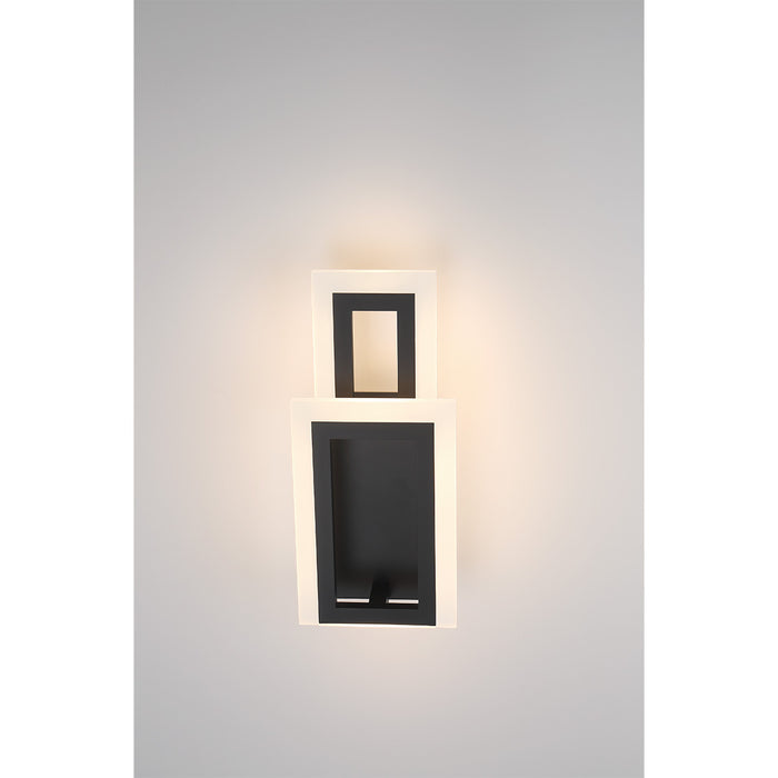 Eurofase 45908-024 Inizio 16" Matte Black LED Wall Sconce