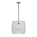 Eurofase 46635-013 Lara 22" Matte Black Pendant Light
