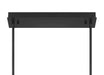 Eurofase 50056-026 Neoness 67" Matte Black LED Chandelier