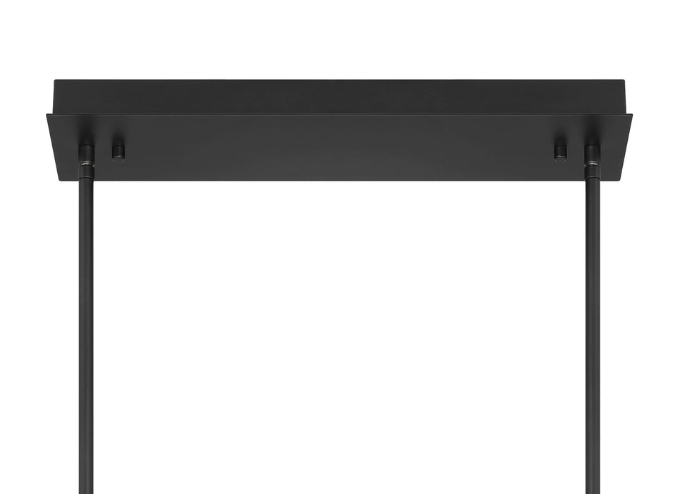 Eurofase 50056-026 Neoness 67" Matte Black LED Chandelier