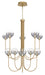 Eurofase 48925-020 Iissa 40" Gold LED Chandelier