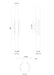 Eurofase 49036-015 Venna 28" Urban Bronze LED Outdoor Wall Light