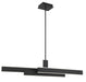 Eurofase 37064-013 Cameno 45" Matte Black LED Chandelier