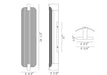 Eurofase 50060-023 Neoness 25" Weathered Brass LED Vanity Light