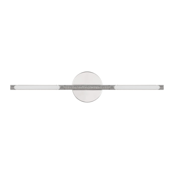 Vanity Light Thesis 207291A Overture 24 inch 2 light Polished Nickel 5CCT LED Vanity Light THESIS