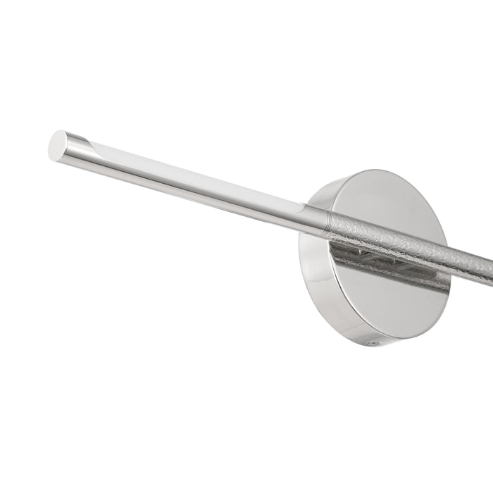 Vanity Light Thesis 207291A Overture 24 inch 2 light Polished Nickel 5CCT LED Vanity Light THESIS