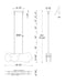 Eurofase 50462-018 Grotto 39" Polished Nickel LED Chandelier