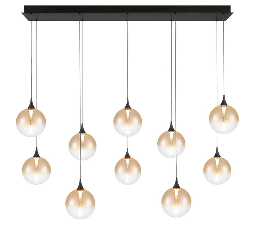 Eurofase 48933-032 Iissa 47" Matte Black LED Chandelier