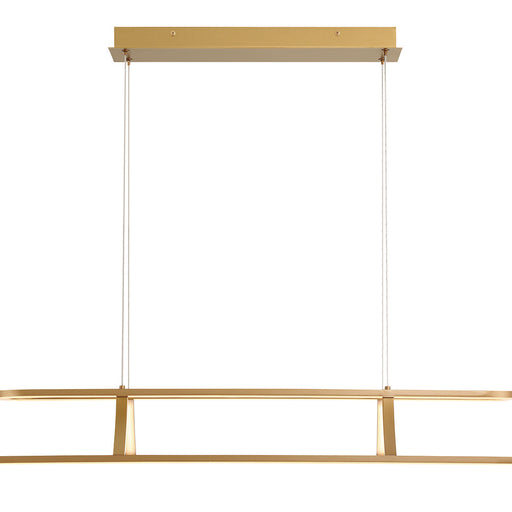 Eurofase 43877-027 Cadoux 44" Matte Gold LED Chandelier