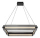 Eurofase 50052-011 Neoness 34" Matte Black LED Chandelier