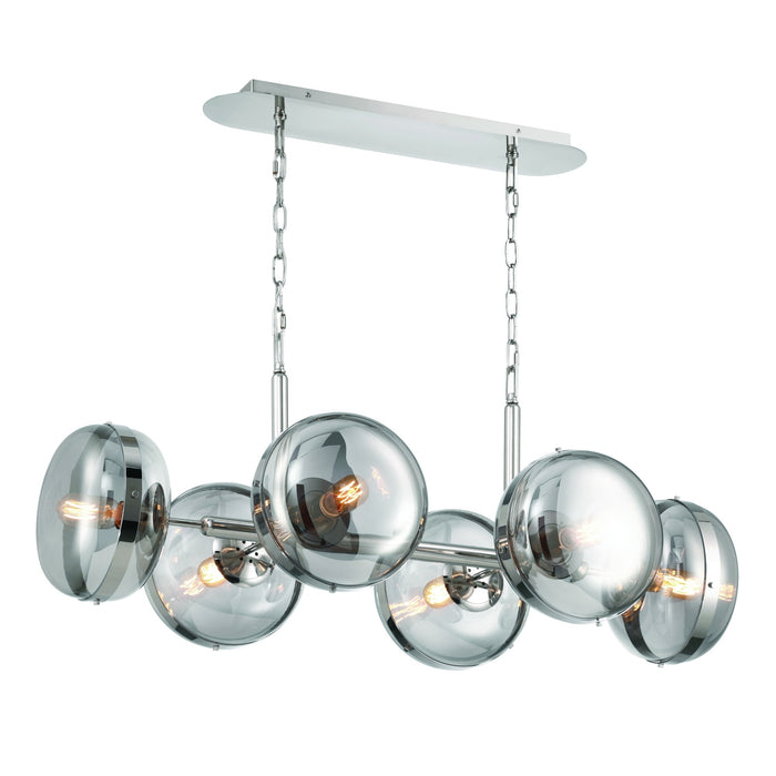 Eurofase 38130-022 Nottingham 44" Polished Nickel Chandelier
