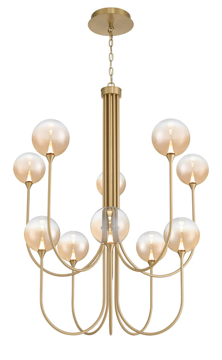 Eurofase 48925-036 Iissa 40" Gold LED Chandelier