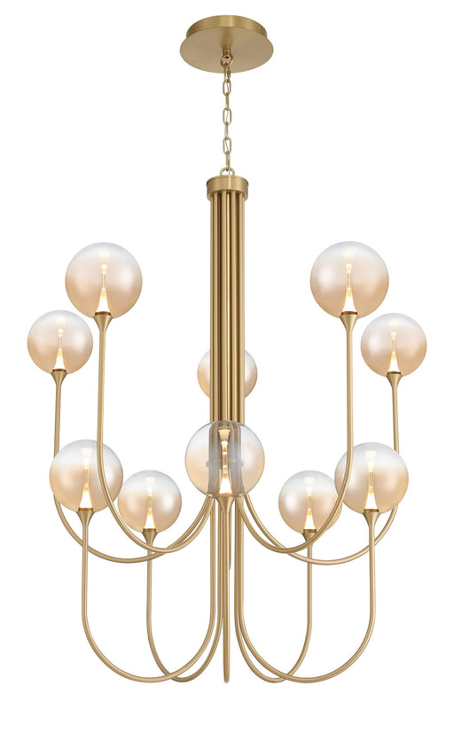 Eurofase 48925-036 Iissa 40" Gold LED Chandelier
