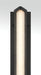 Eurofase 50109-012 Hy50 25" Sand Black LED Outdoor Wall Light
