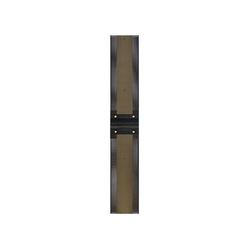 Eurofase 42711-018 Admiral 31" Gold-Black Mix LED Outdoor Wall Light